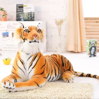 30 cm realistyczny Tygrys pluszowe zwierzęta lalka dzieci modelowanie miękkie zabawki gorąca wyprzedaż