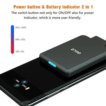 4500 mah zewnętrzny akumulator ładowarka case dla iPhone/ Type-C/Micro-USB Samsung Ultra-Thin Power Bank питьевое ładowarka