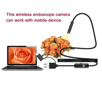 5.5 MM Micro USB Type-c USB 3-in-1 komputerowa endoskopowa kamera boroskopu rurka wodoodporna kamera inspekcyjna dla systemu Android
