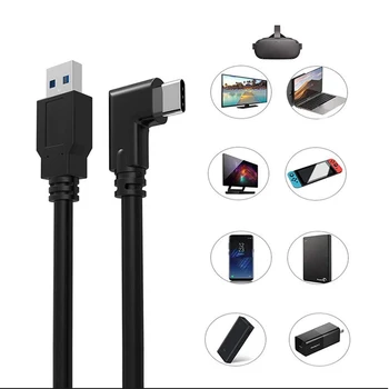 5 m USB kabel do transmisji danych USB C do USB 3.0 kabel kabel do transmisji danych VR zestaw akcesoriów dla Oculus Quest 2 akcesoria