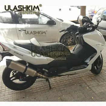 570 mm motocykl tłumik ucieczka kompletny system poślizgu na YAMAHA TMAX T-MAX 500 530 TMAX530 TMAX500 2008-2016