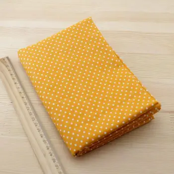 7 szt. żółty tłuszcz czwarta paczka zawiera tkanina bawełniana Телас patchwork Tilda shabby chic tkaniny nasiec 50cmx50cm