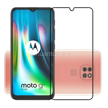 75 szt./lot 2.5 D premium hartowane szkło Full Cover Screen Protector folia ochronna do Motorola Moto G9 Play/Moto G9 India