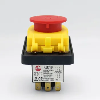 7pins 400V/50Hz 5E4 Wł./Wył. Electrmagnetic Power Switches for Vessel Boat Grinding Machine KJD18