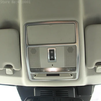 ABS chromowany przedni właz lampka do czytania ramka pokrywa wykończenie dla Land Rover Discovery Sport do stylizacji samochodów RR Evoque