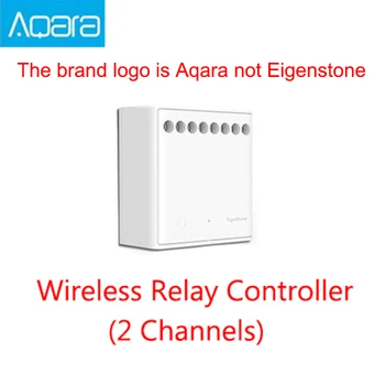 Aqara Relay dwustronny moduł sterujący bezprzewodowy łączniki kontroler 2 kanały mihome APP Control Zigbee Wireless Controller smart home