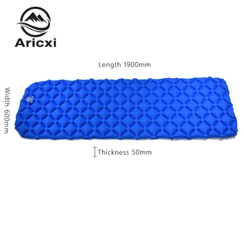 Aricxi TPU nylon spania mata basen dmuchany camping materac, śpiwór, mata szybkie wypełnienie powietrza wodoodporna kemping mat