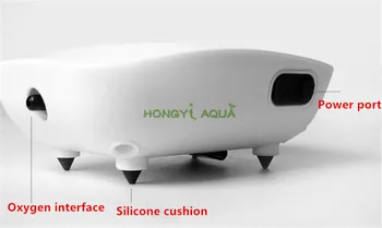 Bateria litowa AC/DC wodoodporny pompa powietrza do akwarium ultra cichy akwarium zwiększenie tlenu pompa H2