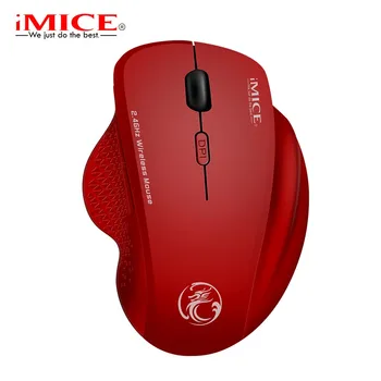 Bezprzewodowa mysz myszka bezprzewodowa 2.4 Ghz 1600 DPI IMICE G6 laptop Mause trzecia regulowany odbiornik USB mysz KOMPUTERA myszy