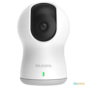 Blurams Dome Lite 720p Cámara de Vigilancia en Domo para Hogar-WiFi Mico-Altavoz Detección Inteligente Movimiento/Sonidos