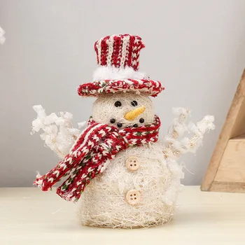 Boże narodzenie Bałwan lalka kreatywne ozdoby świąteczne ozdoby świąteczne, dekoracje dla domu tapety nowy rok prezent