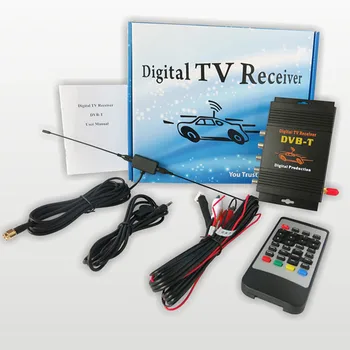 CAR DVB-T MPEG-4 MOBILE DIGITAL TV TUNER Receiver Various Channel MobileHigh do samochodowego odtwarzacza DVD Receiver TV