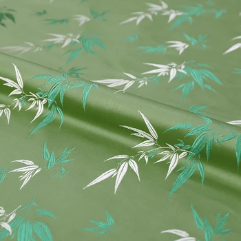 Chiński styl imitacja jedwabiu, satyny brokatem tkaniny żakardowe do szycia пузырькового kimono DIY materiał odzieży