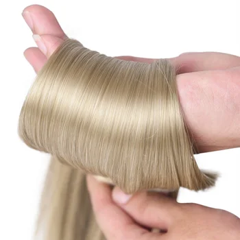 Claw Clip In Long Ponytail Extension proste włosy dla kobiet szczękę na 22 cale-koński ogon Clip on Extension Long Hair