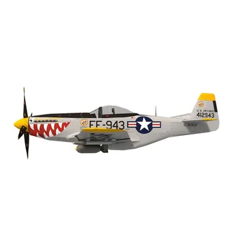 DIY 1:72 45 cm P-51D Mustang myśliwiec bombowiec wersja samolot Papierowy model zebrać praca ręczna 3D gra logiczna dla dzieci zabawka