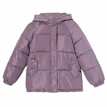 Damskie zimowe parki płaszcz 2020 codzienne zagęścić ciepłe kurtki z kapturem damskie stałe kolorowe stylizowane odzież wierzchnia kurtka śnieżna