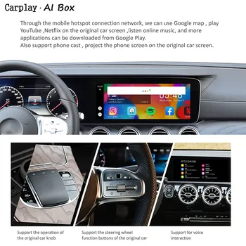 Dla Apple TV Car Carplay to Android System For Nissan Wireless Mirrorlink Video Box Multifunctional Media Entertainment TV Box