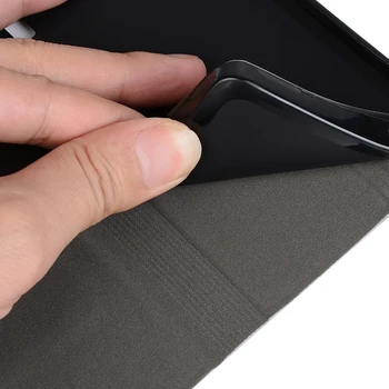 Drewniana gruba PU skórzane etui dla Motorola Moto G9 Power Flip Case dla Moto G9 Power Business Phone Case miękka silikonowa pokrywa tylna