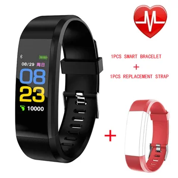 Dzieci 115 plus inteligentny zegarek bransoletka Mężczyźni Kobiety wodoodporny monitor pracy serca ciśnienie krwi fitness tracker dla IOS Android Z2