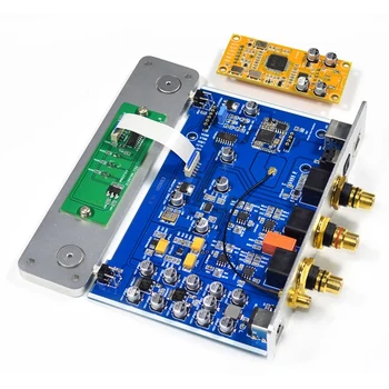 ES9038 Q2M DAC Decoder Fiber Coax Bluetooth USB 5.0 do wzmacniacza Hifi o US Plug