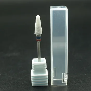 EasyNail 26 typów super biały ceramiczny wiertło do paznokci elektryczna Wiertarka frezarka do manicure akcesoria narzędzia do paznokci,żel do usuwania skórek.