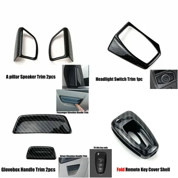 Emaicoca Car-Styling Gear water cup holder AC panel air vent Review mirror dekoracyjna pokrywa ochronna dla Ford Focus 3 2012-