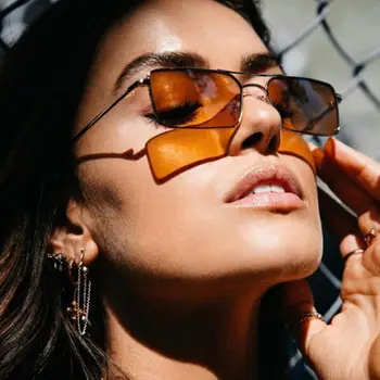 Evrfelan 2019 Nowe modne okulary dla kobiet prostokąt okulary damskie 13 kolorów wysokiej jakości okulary