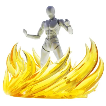 Flame Scene Model Fire Effect Decoration for Gundam Model - Green Action & Toy Figures