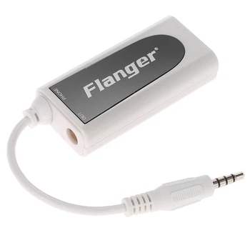 Flanger Fc-21 Music Converter Adapter Small and Exquisite White Guitar Bass for Android for Apple iPhone iPad IPod Touch