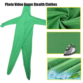Fotografia wideo praca stealth efekty specjalne sceniczny, rekwizyty kurtyna odzież zielony