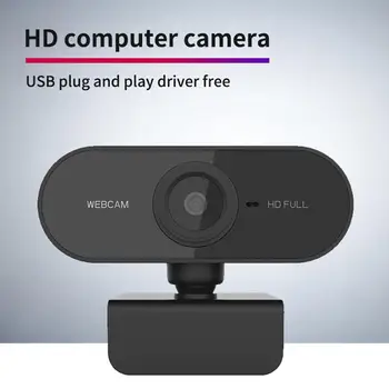 Full HD 1080P Webcam USB Z mikrofonem mini-kamera komputerowa,elastyczne zawó pozycji , do notebooków, gry planszowe kamera online-edukacja