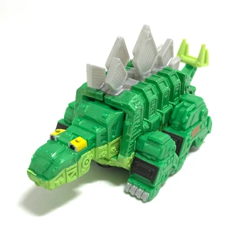 GARBY Dinosaur Truck Green Stegosaurus Dinosaur Toy Car for Dinotrux Mini Models nowe prezenty dla dzieci zabawki zabawki dla dzieci dinozaur