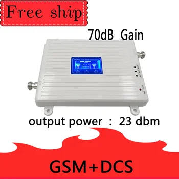 GSM 900 LTE 1800 2G 4G dual-band mobile repeater sygnału GSM 4G LTE telefon wzmacniacz wzmacniacz 2G 4G хлыстовая antena wzmocnienie 70 db