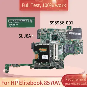 HP Elitebook 8570W 010176600 695956-001 SLJ8A DDR3 690643-001 płyta główna laptopa płyta pełna test jest w praca