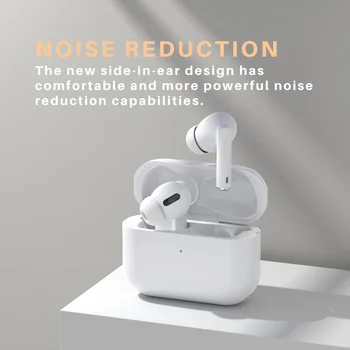 IKF Funpods TWS bezprzewodowe słuchawki Bluetooth 5.1 sterowanie dotykowe gry-słuchawki z ładowarką pudełkiem z mikrofonem Białe