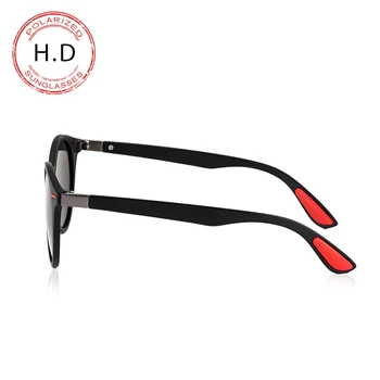 JAXIN retro okulary polaryzacyjne mężczyźni nowe okrągłe okulary Kobiety marka projekt moda atmosfera okulary przeciwsłoneczne UV400 oculos