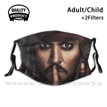 Jack Sparrow Diy Dorosłych Dzieci Maska Do Twarzy Johnny Depp Jest Aktorem Hollywood