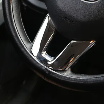 Jameo Auto Car Chrome Steering Wheel Decoration Trim naklejki do Kia Sportage R 2012 2013 2016 akcesoria do stylizacji włosów