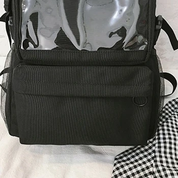 Japoński Plecak Studentka Płótno Zwykła Torba Szkolna Torba Na Komputer Torba Podróżna Duża Pojemność Plecaka