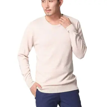 Kaszmirowy sweter męski wełniany sweter klasyczny sweter sweter biurowy