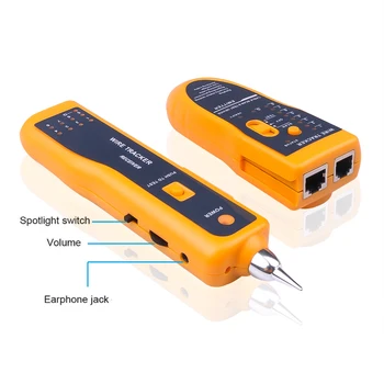 Kebidumei LAN Network Cable Tester Cat5 Cat6 RJ45 UTP STP Line Finder kabel telefoniczny Tracker Tracer Diagnose Tone Tool Kit
