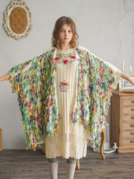 Kobiety Wiosna-Jesień Pull Femme Nouveaute 2020 Artystycznej Zbyt Duży Kutas Sweter Z Dzianiny Sweter Codzienny Ultra Wolny Sueter Mujer