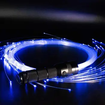LED światłowodowe smagać kabel Led Glow rękawice wielokolorowy tańca smagać Light Up Rave Toy latarka taneczny festiwal Glow stick led