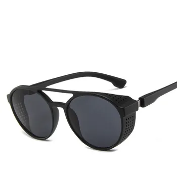 LeonLion 2021 Punk Retro okulary męskie markowe okulary przeciwsłoneczne męskie markowe okulary dla mężczyzn Punk Lunette Soleil Homme UV400