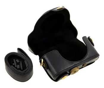 LimitX PU skórzany pokrowiec na aparat, torba na ramię torby do Sony DSC-RX100 RX100 Mark V IV III II 5 4 3 2 M5 M4 M3 M2 Camera