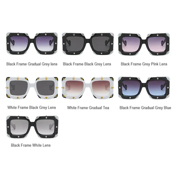 LongKeeper 2020 włoskie duże ramki kwadratowe diamentowe okulary damskie markowe punk przewymiarowany okulary damskie oculos feminino UV400