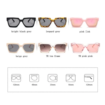 LongKeeper oversize kwadratowe okulary dla dzieci 2020 retro okulary luksusowej marki Vintage Designer UV400 Eyewear Oculos de sol