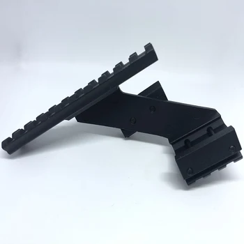 Magorui Aluminiowy Pistolet Wzrok Przedramieniu Zamocowanie Dla Pistoletu Red Dot Celownik Laserowy Picatinny/Weaver Rail Glock 17 19 20 22 23 30 32