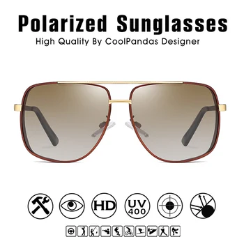Marka projekt 2020 moda fajne ponadgabarytowych kwadratowych gradientu soczewek okulary polaryzacyjne Mężczyźni Kobiety jazdy okulary Oculos De Sol