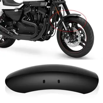 Motocykl krótki przedni błotnik do motocykli Harley Forty Eight 48 XL1200X XL 1200 2010 2011 2012 2013 2016 2017 błyszczący czarny